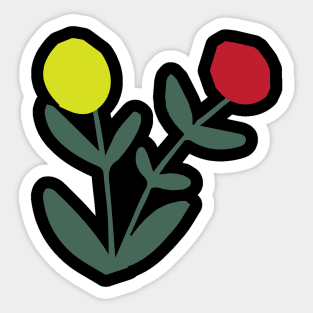 Flower Sticker